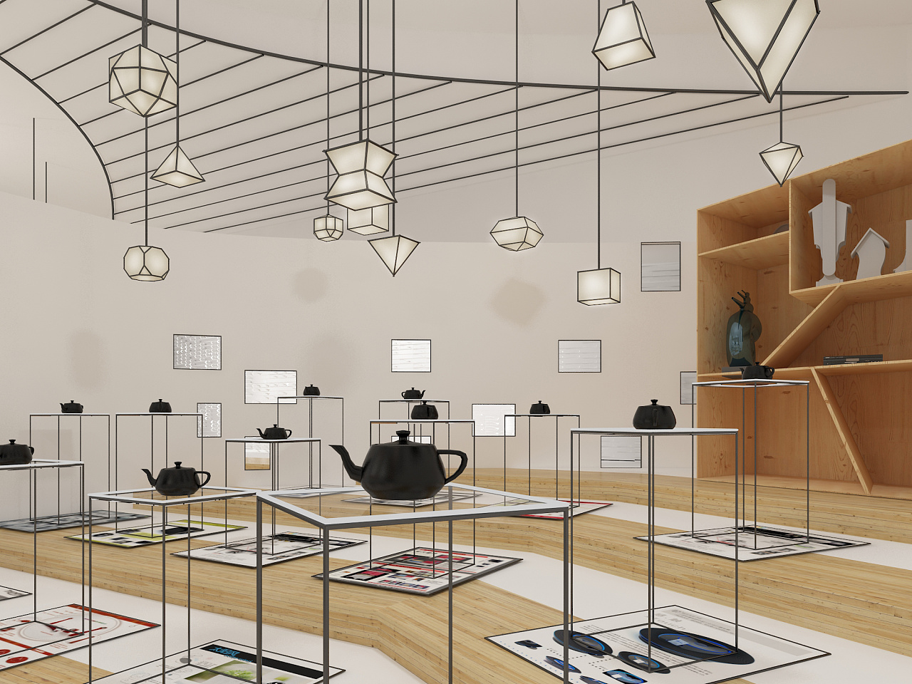 工业设计毕业展厅的空间与展示设计探析